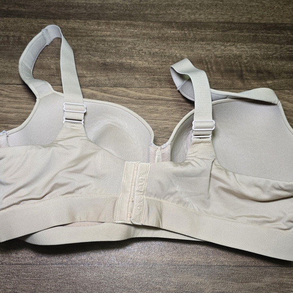 Cacique LANE BRYANT Plus Size Lightly Lined Balconette Bra Wired Nude Beige 40DD - Picture 3 of 5